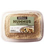 Hummus met olijven 150 gram